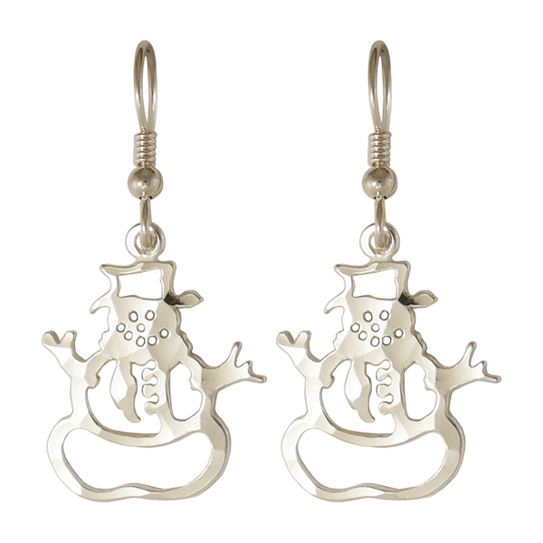 Snowman Earrings - Charmworks