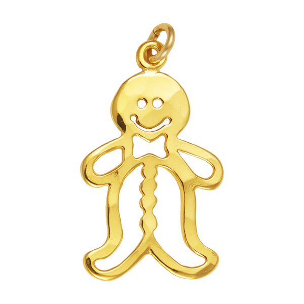 Gingerbread Man Charm - Charmworks