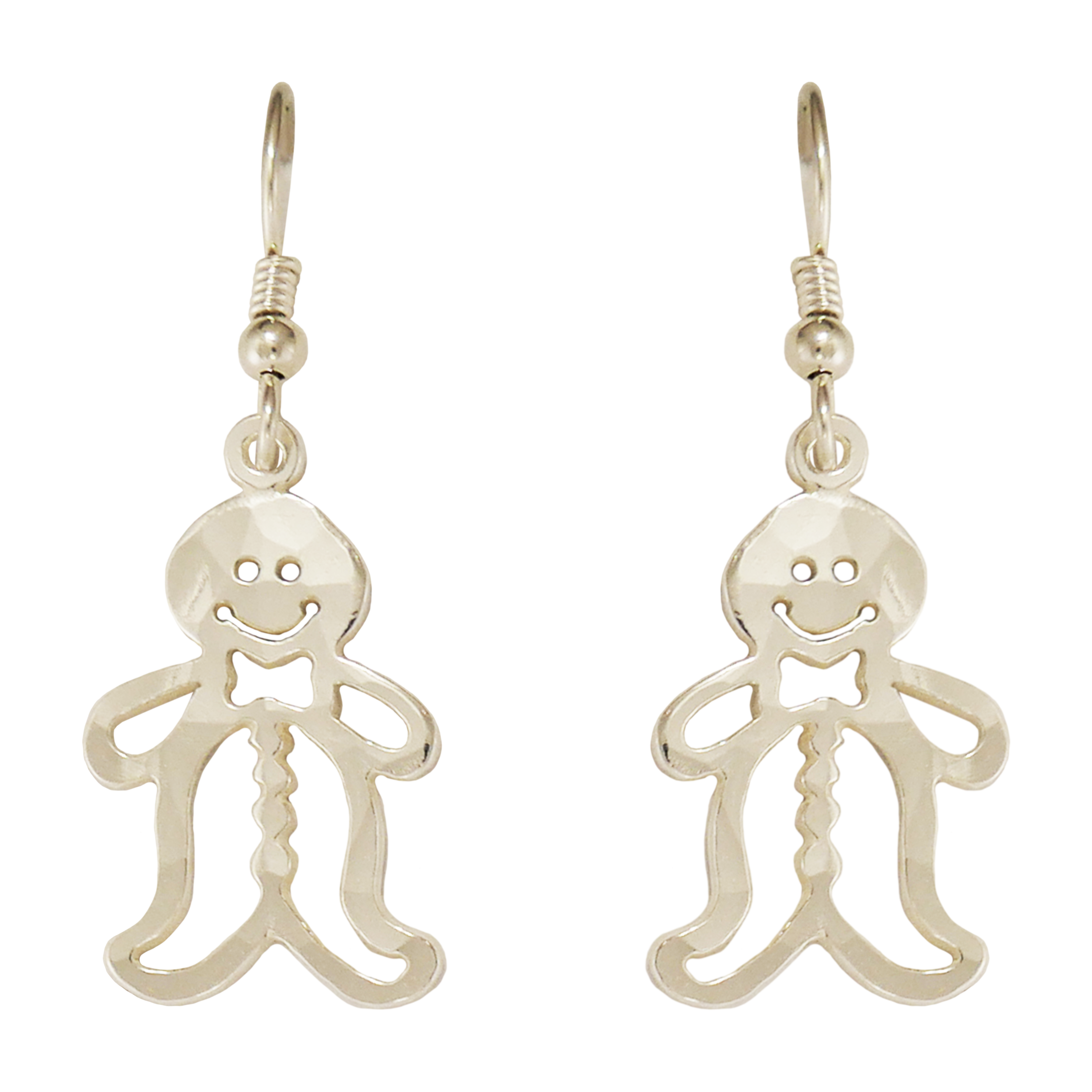 Gingerbread Man Earrings - Charmworks