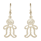 Gingerbread Man Earrings - Charmworks