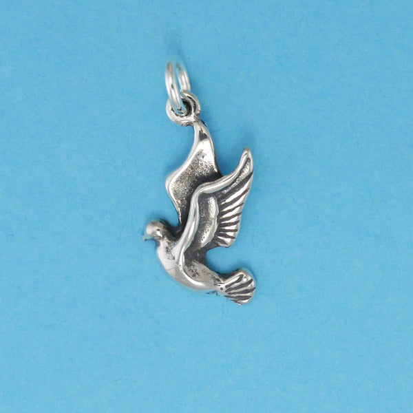 Landing Dove Charm - Charmworks