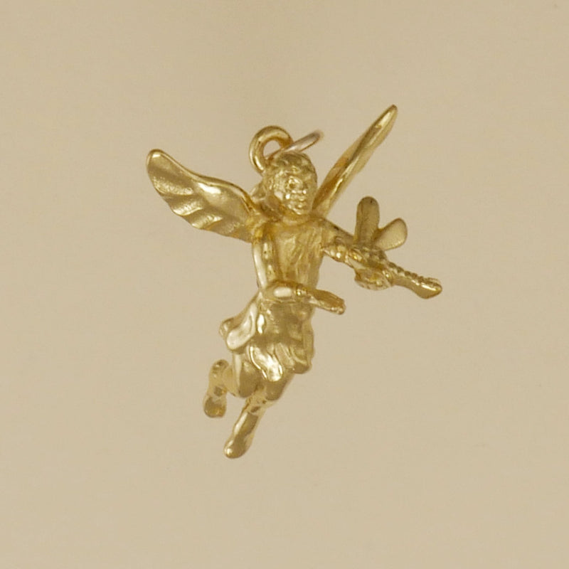 Fairy With Dragonfly Charm - Charmworks