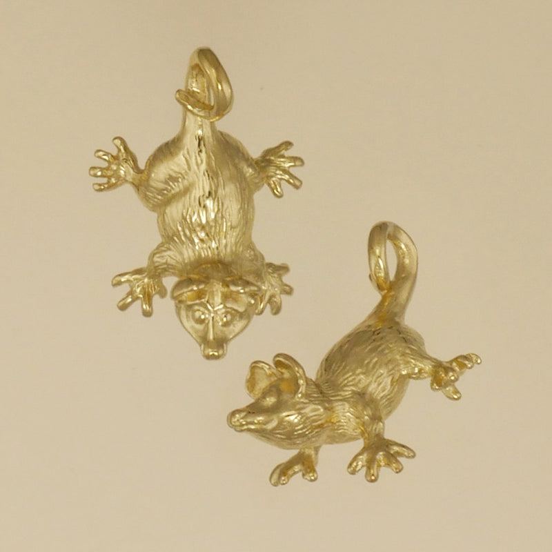 Opossum Baby Pendant - Charmworks