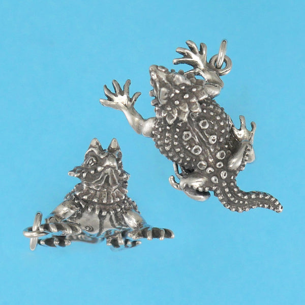 Horned Toad Pendant - Charmworks