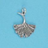 Ginkgo Leaf Charm - Charmworks