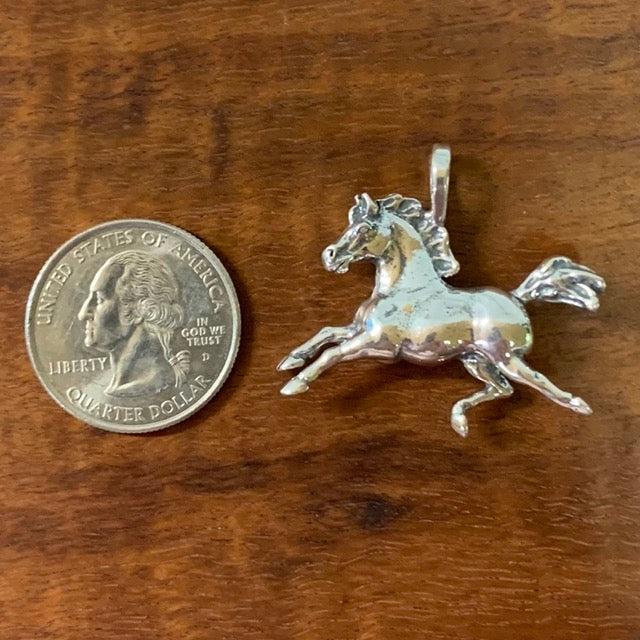 Weather Vane Horse Pendant - Charmworks