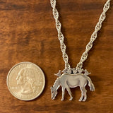 Horse With Birds Pendant - Charmworks