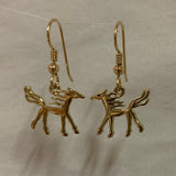 Ancient Horse Image Earrings - Charmworks