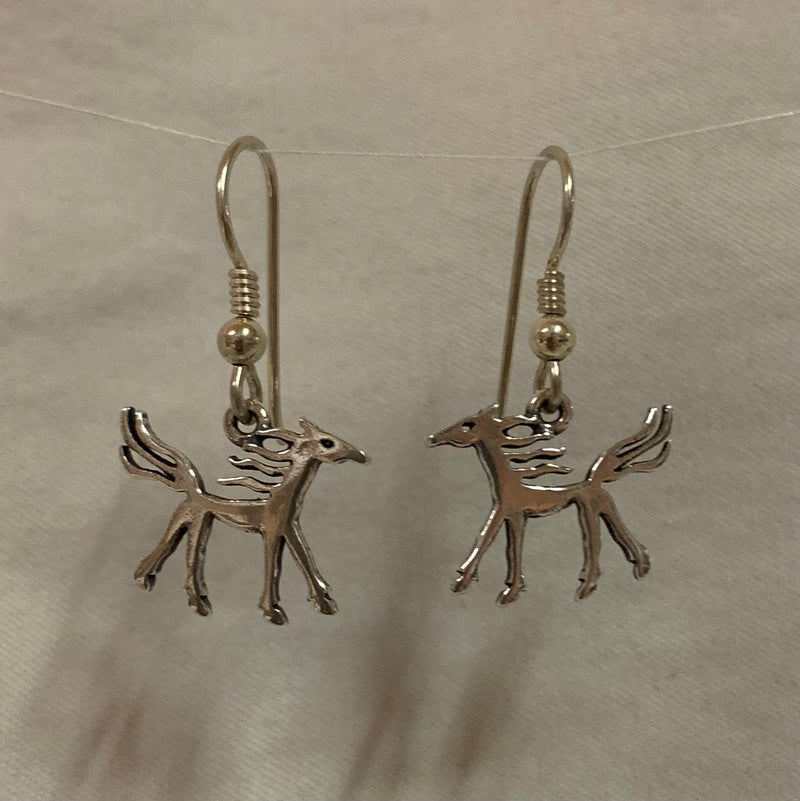 Ancient Horse Image Earrings - Charmworks