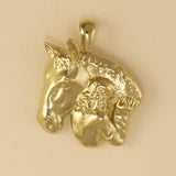 Girl With Horse Pendant - Charmworks