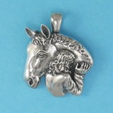 Girl With Horse Pendant - Charmworks
