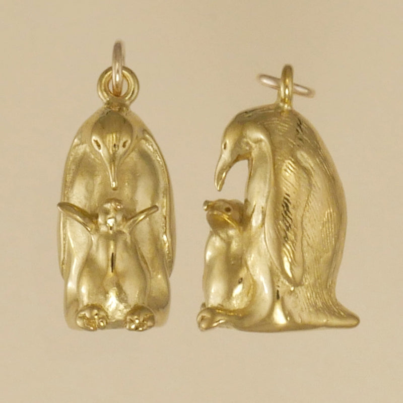 Penguin And Chick Pendant - Charmworks