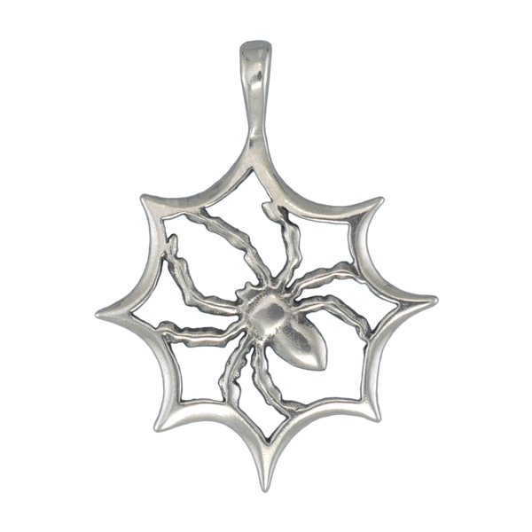 Spider In Web Pendant - Charmworks