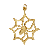 Spider In Web Charm - Charmworks