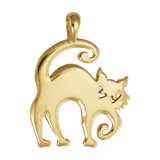 Halloween Cat Pendant - Charmworks