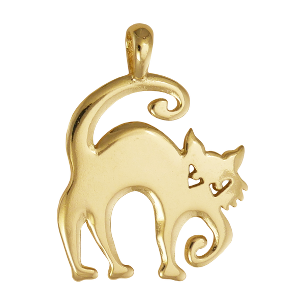 Halloween Cat Pendant - Charmworks