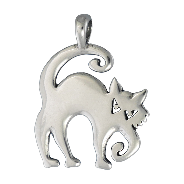 Halloween Cat Pendant - Charmworks