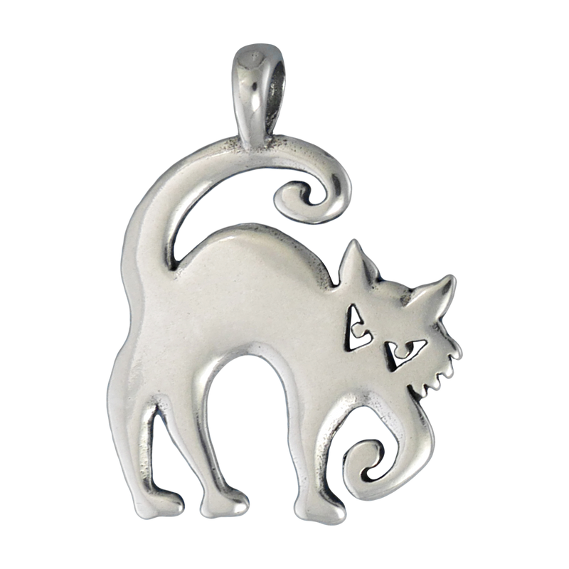 Halloween Cat Necklace - Charmworks