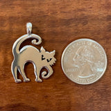 Halloween Cat Pendant - Charmworks