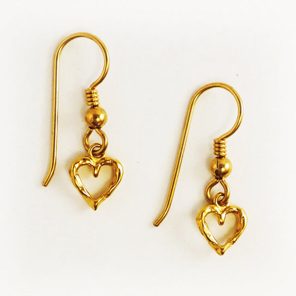 Tiny Heart Earrings - Charmworks