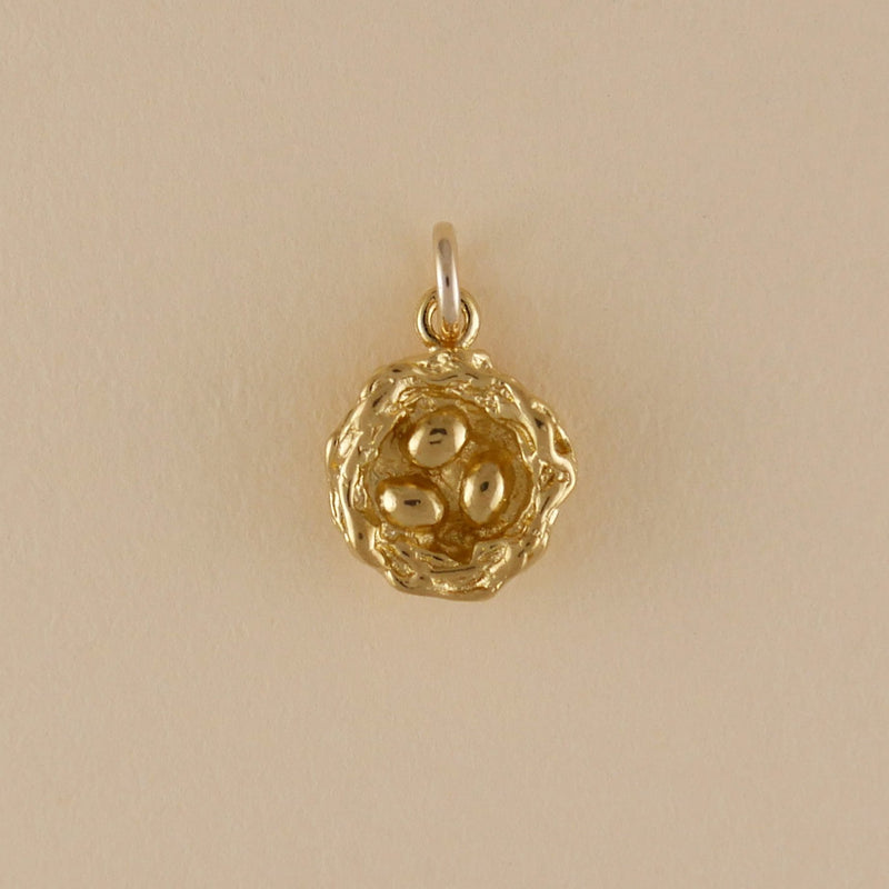 Nest With Eggs Charm - Charmworks