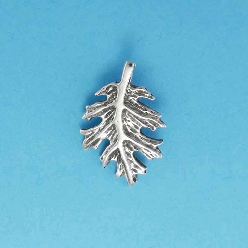 Oak store leaf charm
