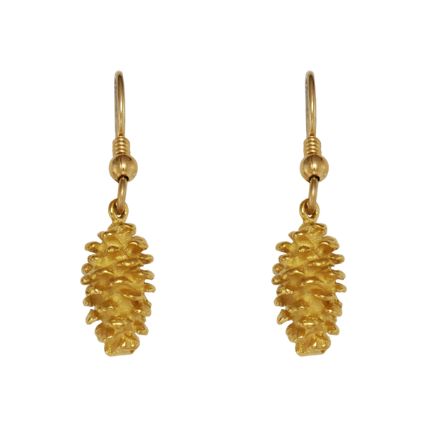 Pine Cone Earrings - Charmworks