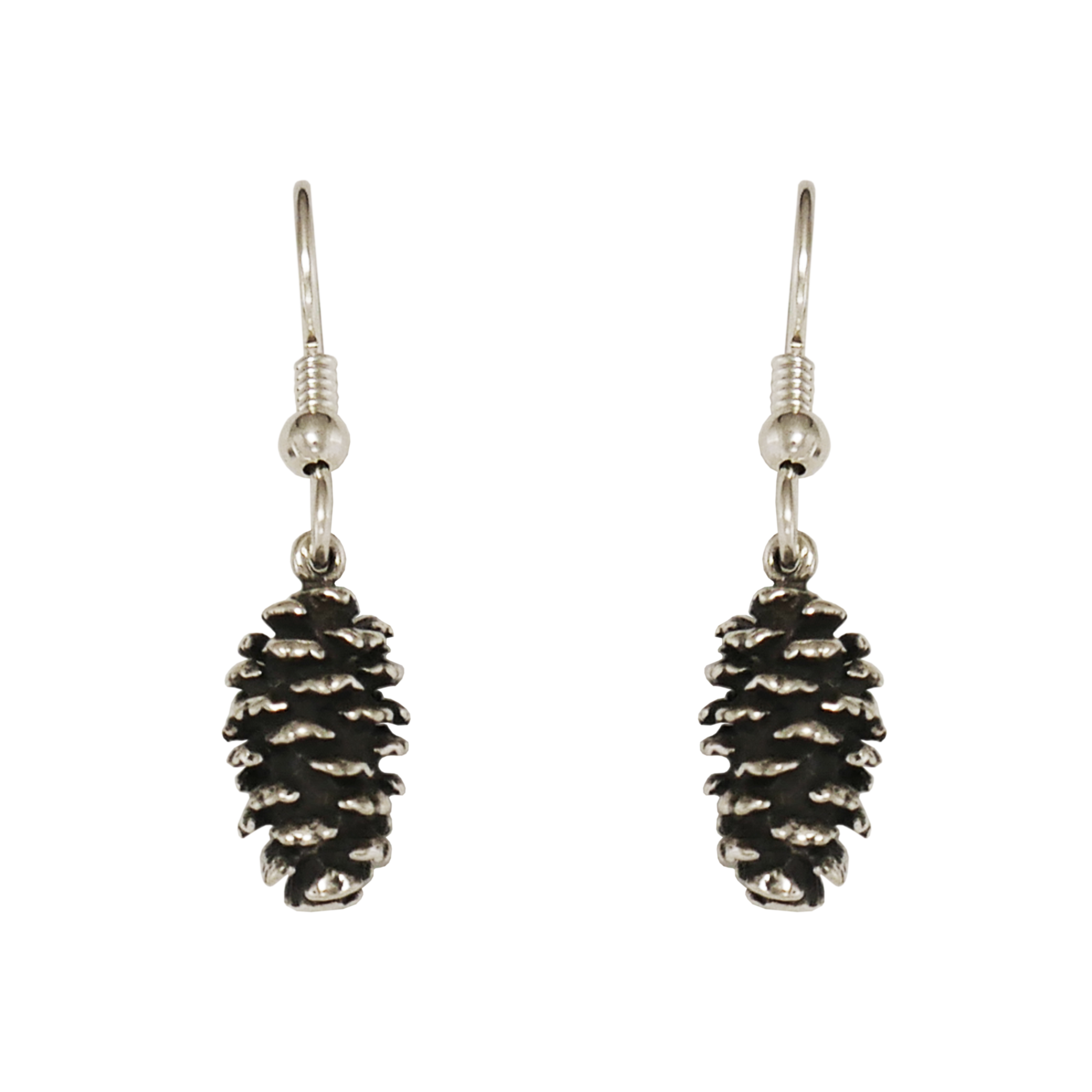 Pine Cone Earrings - Charmworks
