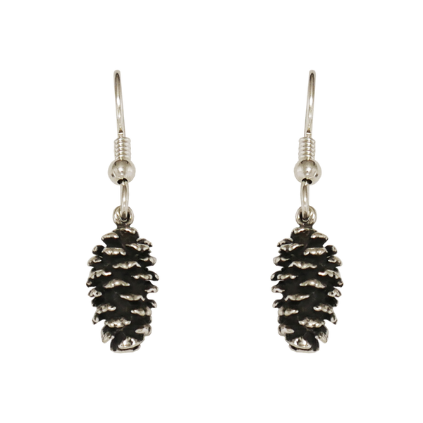 Pine Cone Earrings - Charmworks