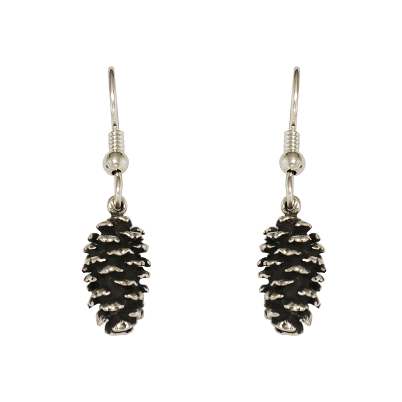 Pine Cone Earrings - Charmworks