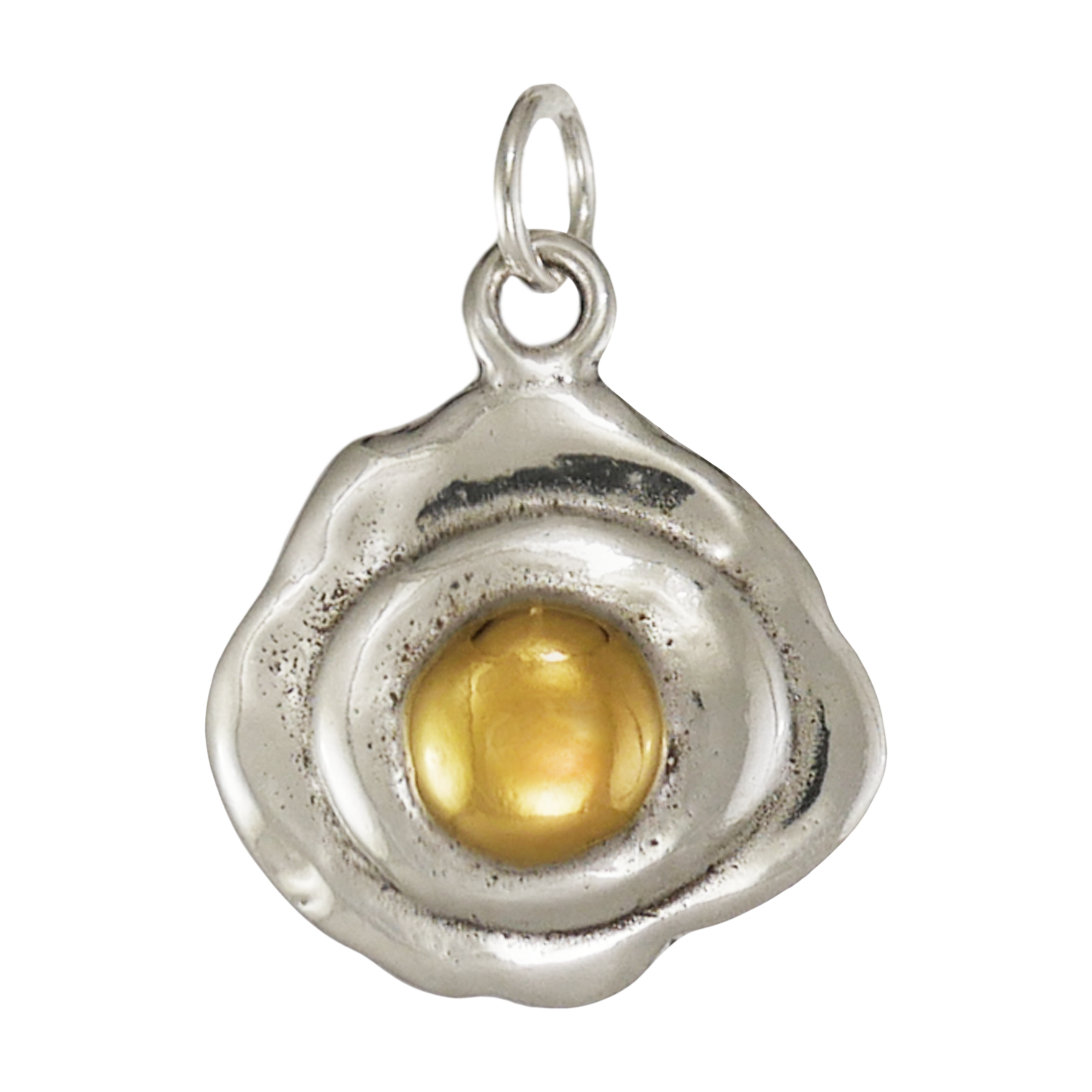 Fried Egg Charm - Charmworks