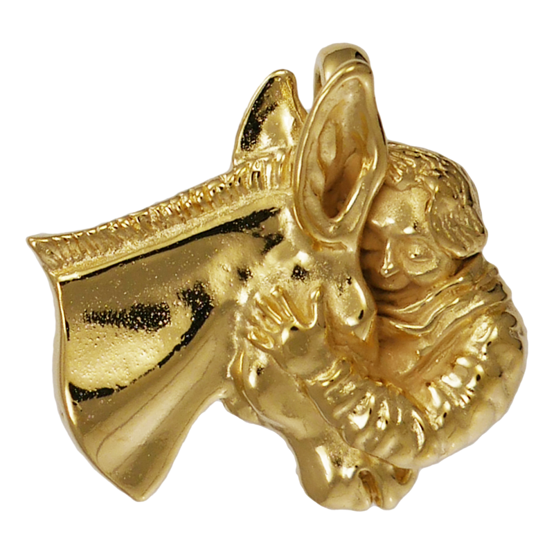 Girl With Mule Pendant - Charmworks