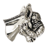 Girl With Mule Pendant - Charmworks