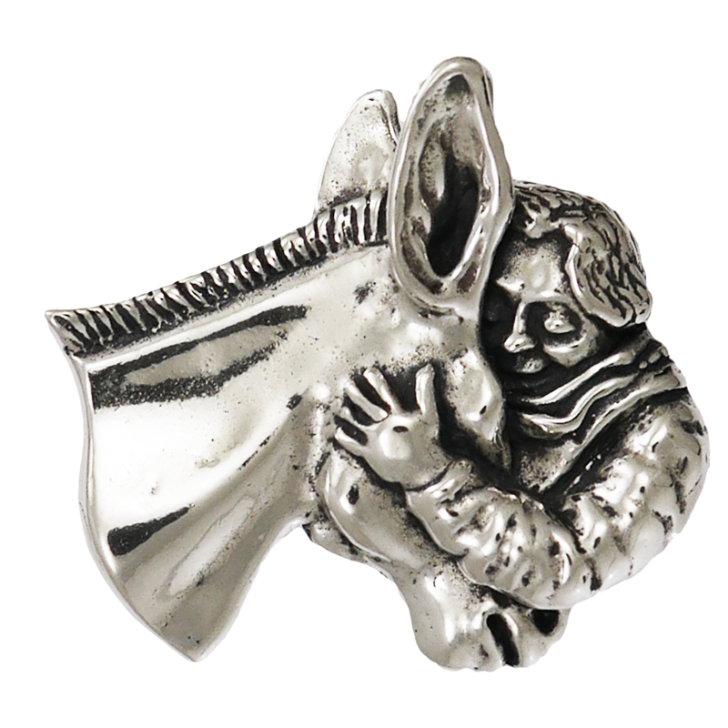 Girl With Mule Pendant - Charmworks