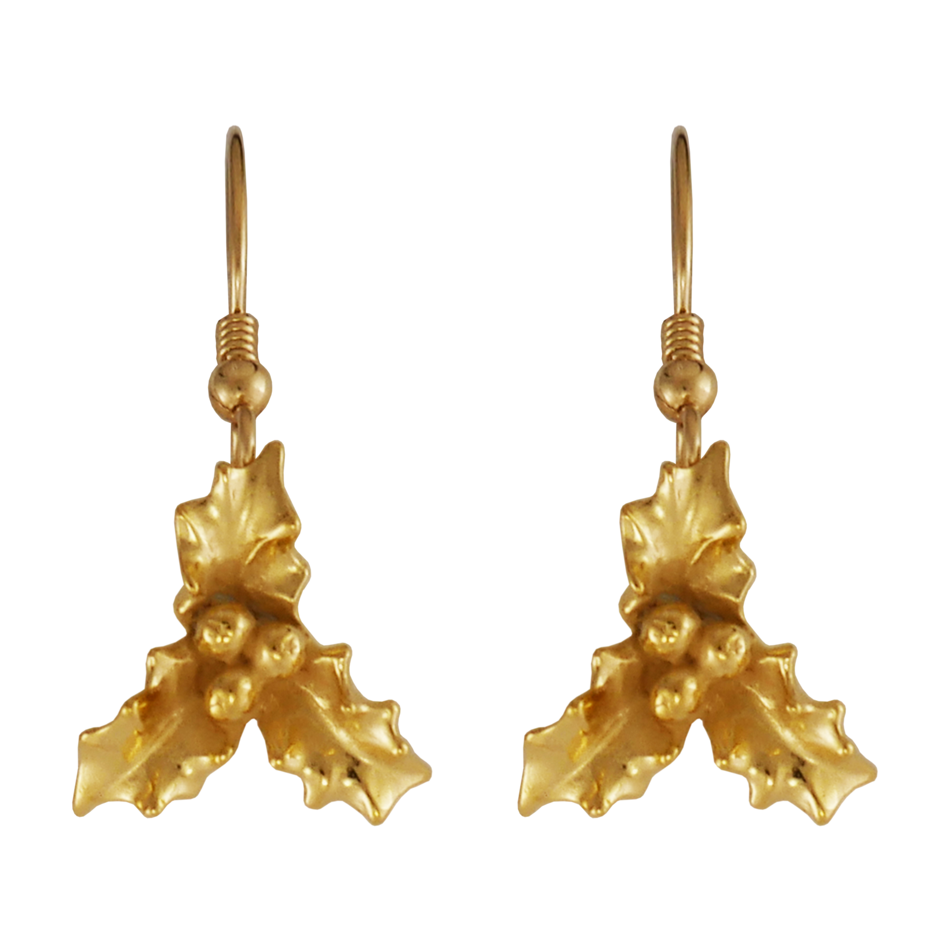 Small Holly Earrings - Charmworks
