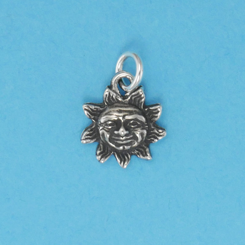 Sun Face Charm - Charmworks