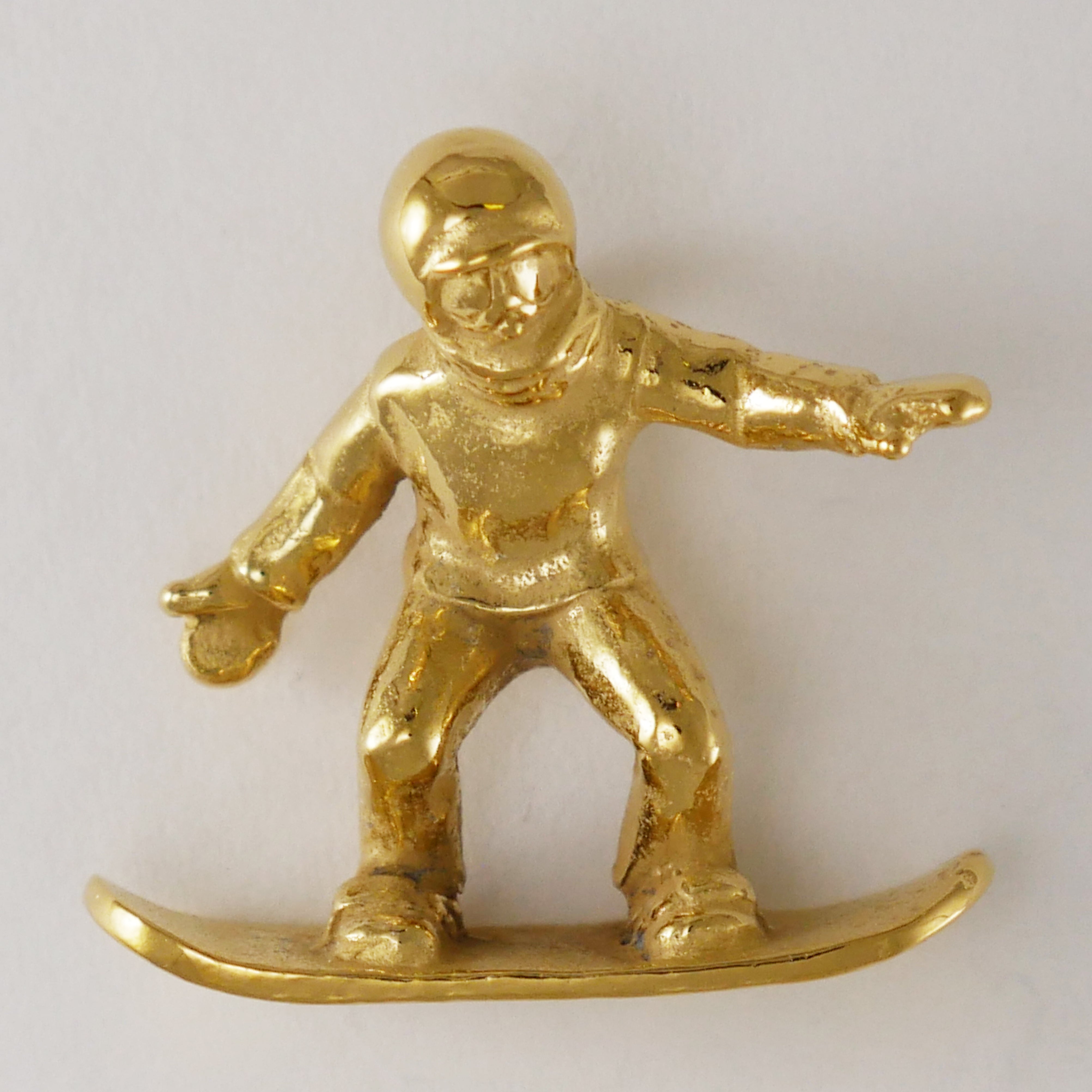Snowboarder Pendant - Charmworks