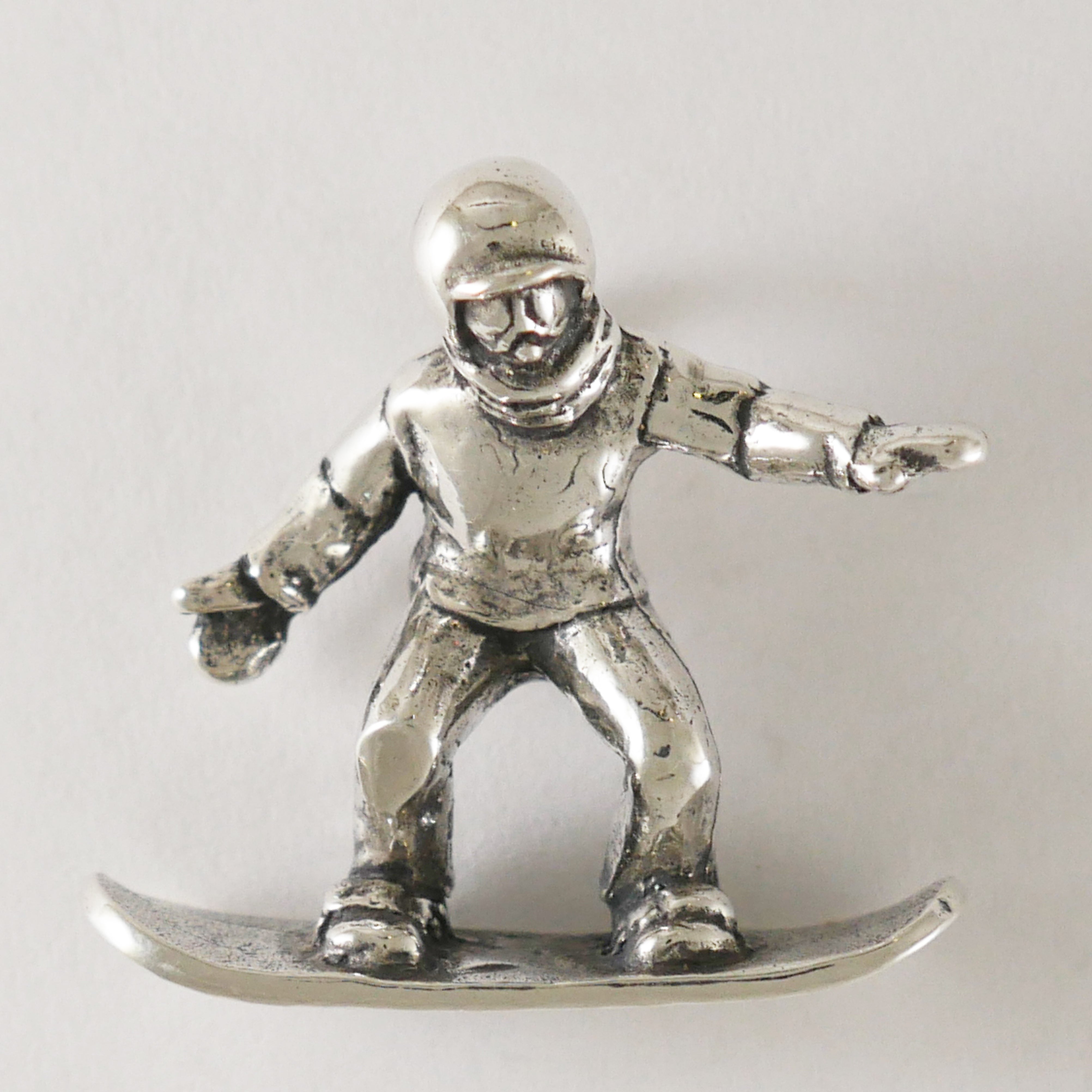 Snowboarder Pendant - Charmworks