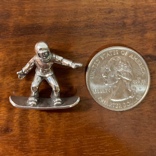 Snowboarder Pendant - Charmworks