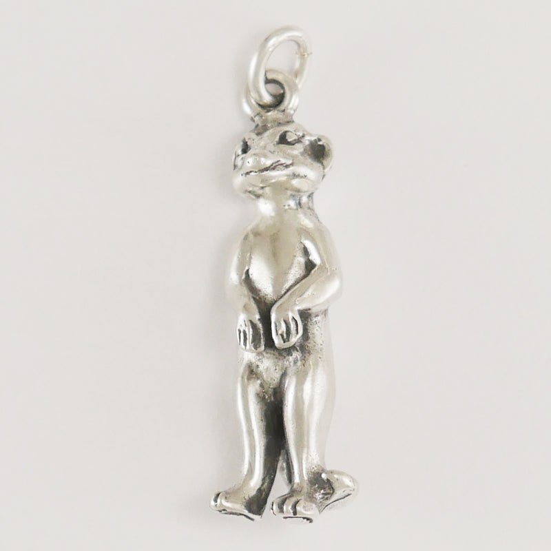 Meerkat charm sterling silver- Charmworks