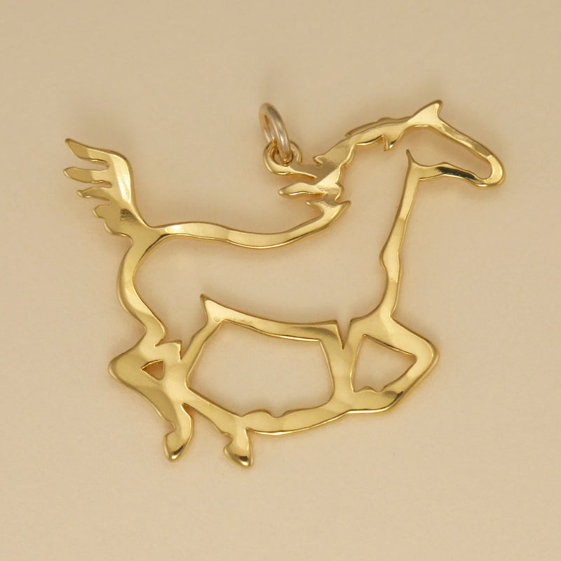 Galloping Horse Pendant - Charmworks