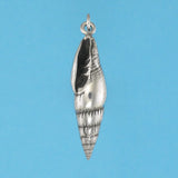 Long Olive Shell Pendant - Charmworks