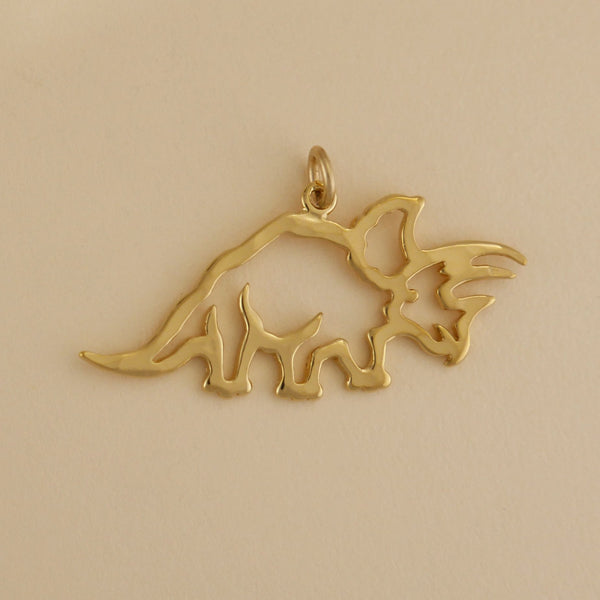 Triceratops Charm - Charmworks