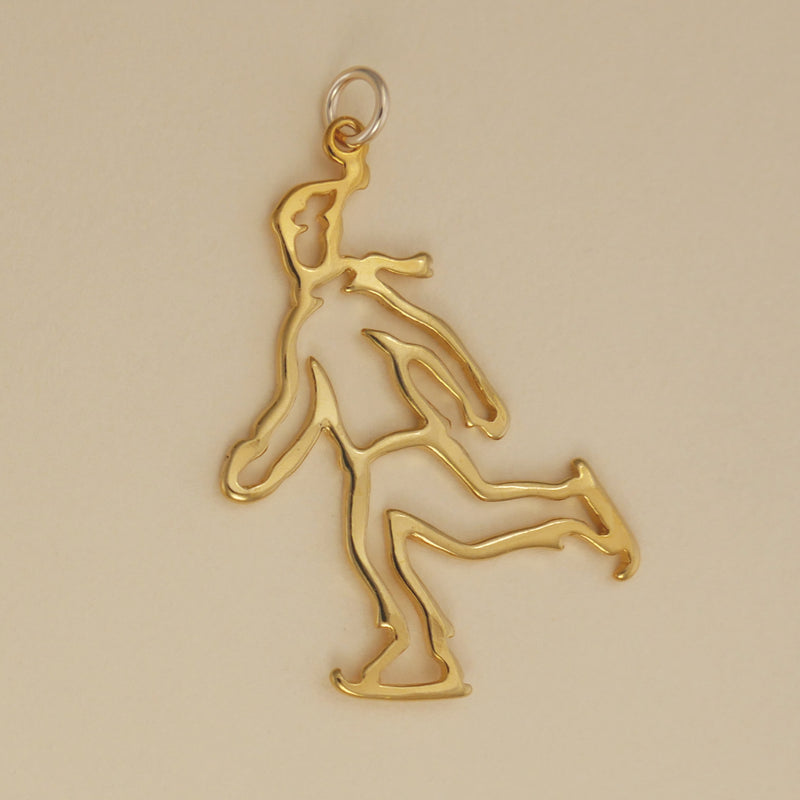 Ice Skater Charm - Charmworks