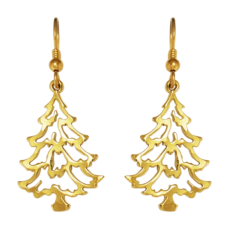 Christmas Tree Earrings - Charmworks