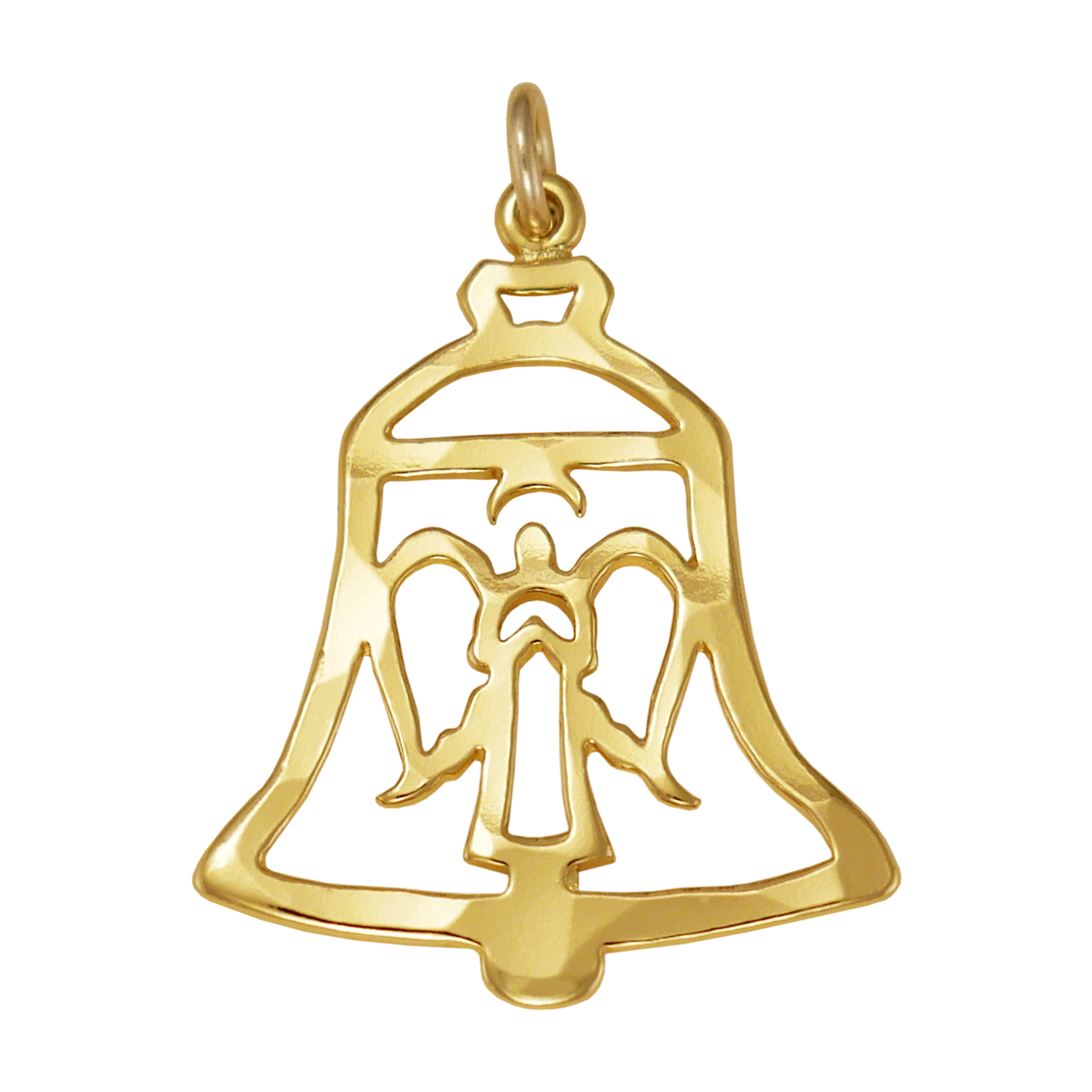 Angel In Bell Charm - Charmworks