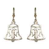 Angel In Bell Earrings - Charmworks