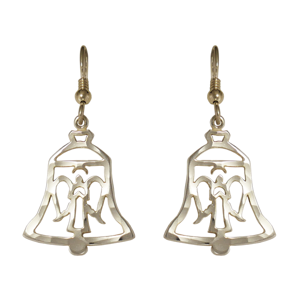 Angel In Bell Earrings - Charmworks