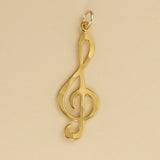Treble Clef Pendant - Charmworks