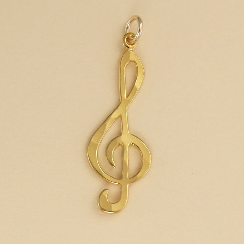 Treble Clef Pendant - Charmworks